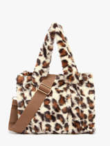 Handtas Fur David jones Beige fur CM7879